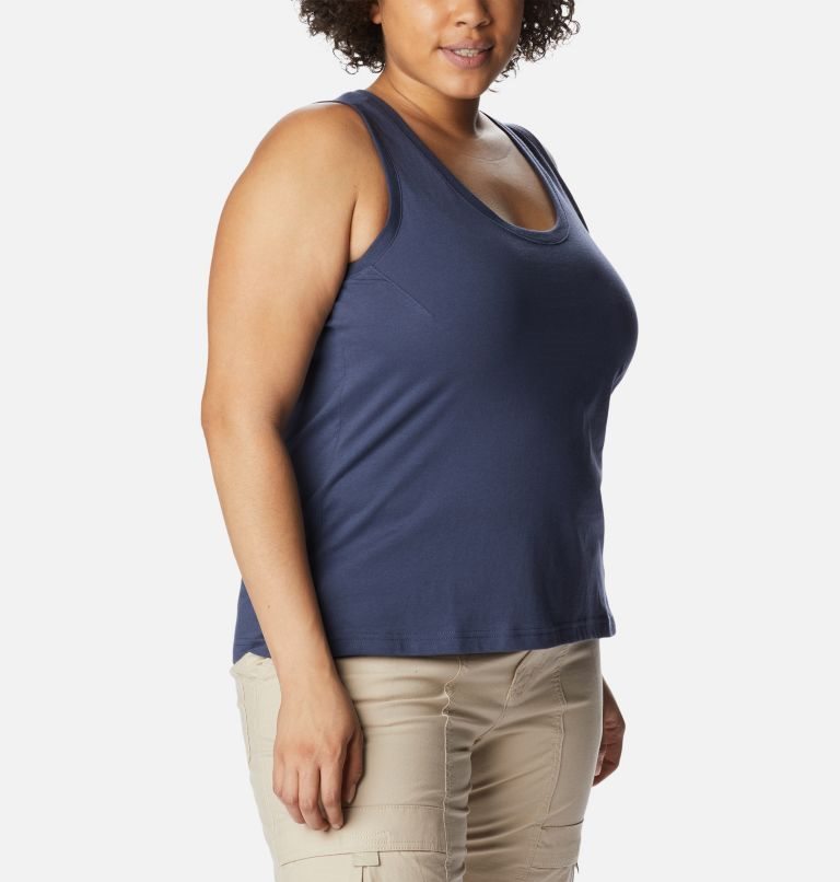 Maiouri Columbia Sapphire Point Dama Bleumarin | Plus Size KW0ASZ7M9